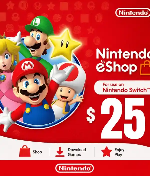 Nintendo 25 $ Voucher