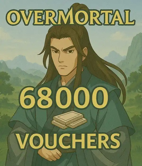 Overmortal 68000 Vouchers