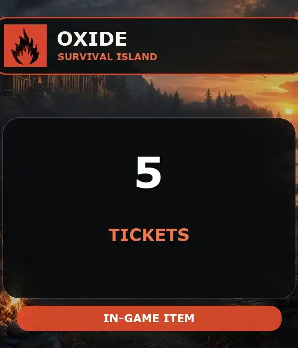 Oxide 5 Tickets