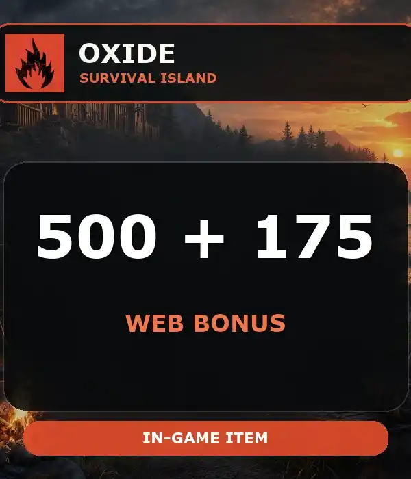 Oxide 500 + 175 WEB BONUS
