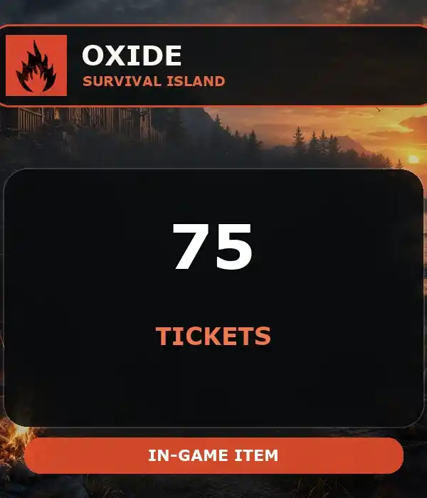 Oxide 75 Tickets