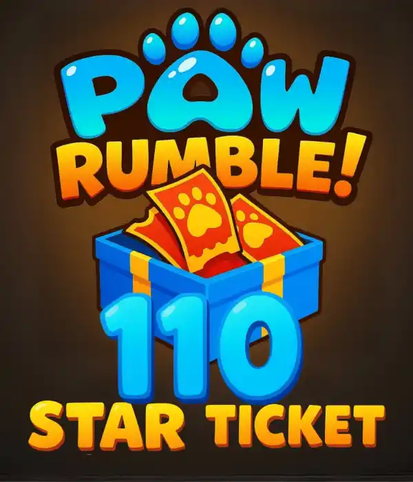 Paw Rumble 110 Star Ticket