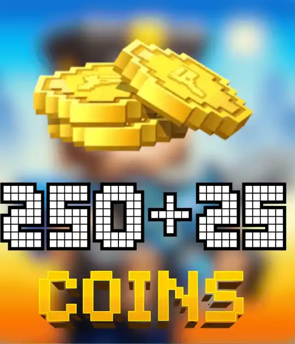 Pixel Gun 3D 275 (250+25) Coins