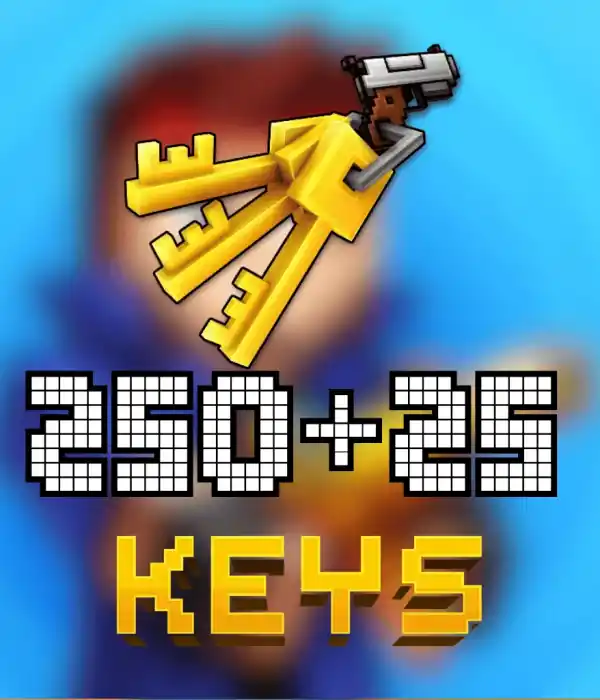 Pixel Gun 3D 275 (250+25) Keys