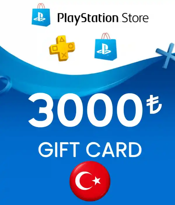 Playstation 3000 TL Hediye Kartı