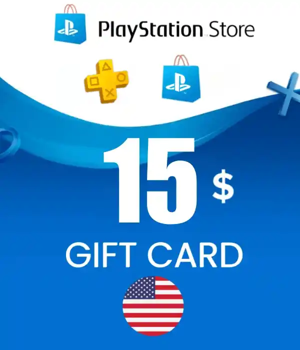 PSN Card 15 USD US