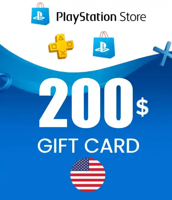 PSN Card 200 USD US