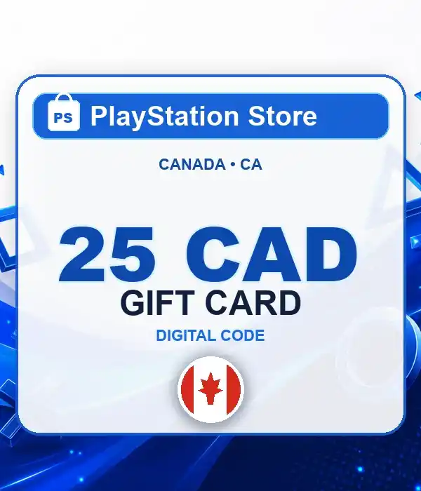 PSN Card 25 CAD CA