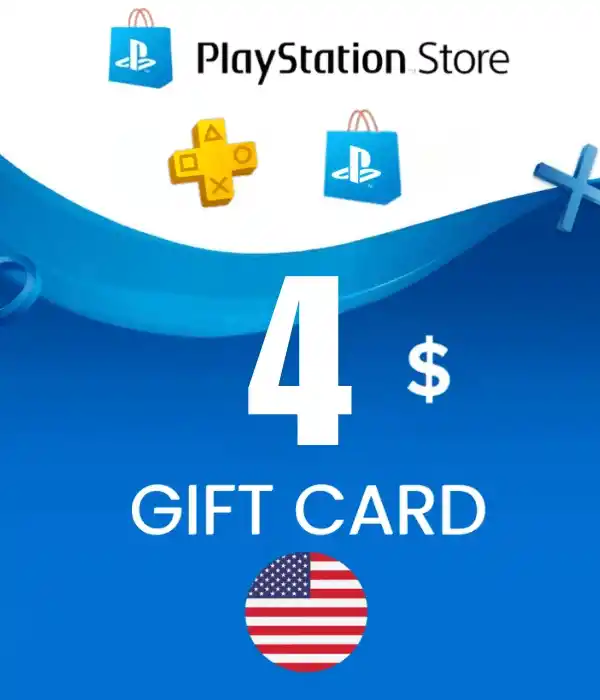 PSN Card 4 USD US