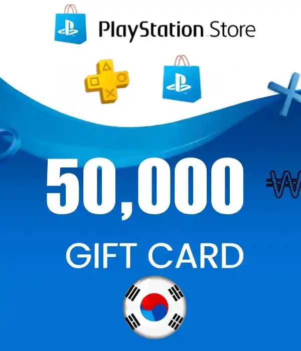 PSN Card 50,000 WON KR