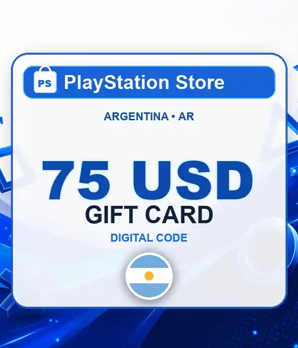 PSN Card 75 USD AR