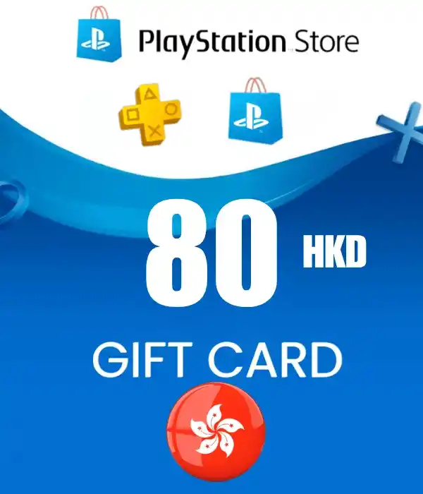 PSN Card 80 HKD HK