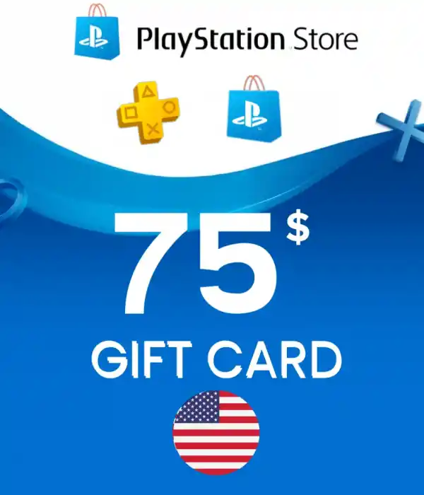 PSN Network 75 USD Gift Card