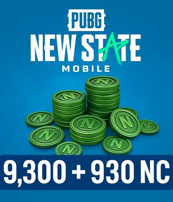 Pubg New State Mobile 9.300 + 930 Nc