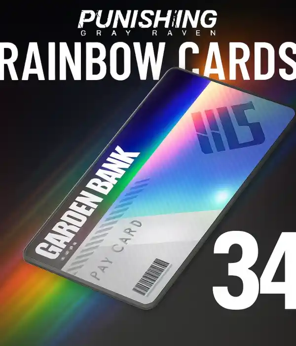 Punishing Gray Raven 34 Rainbow Cards