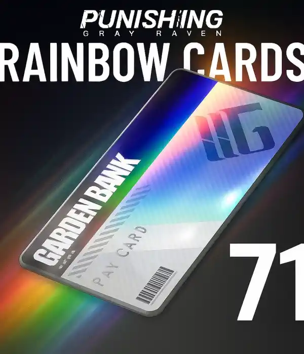 Punishing Gray Raven 71 Regenbogenkarten