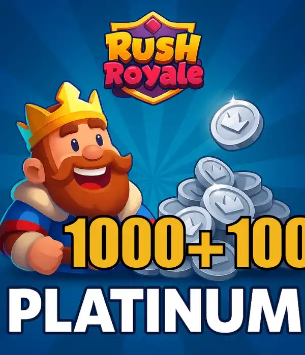 Rush Royale 1000 + 100 Platinum