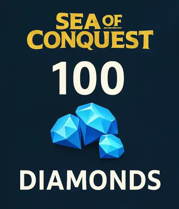 Sea of Conquest 100 Diamantes