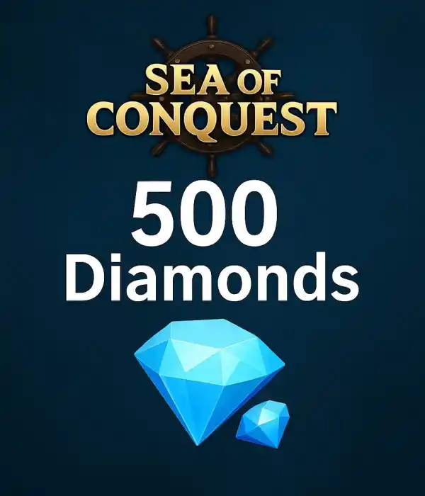 Sea of Conquest 500 Diamantes