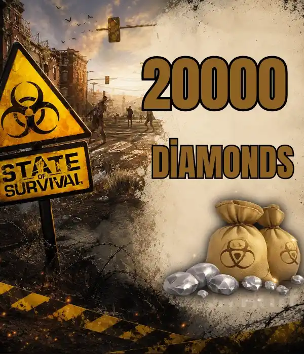 State of Survival 20000 Diamonds