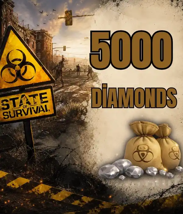 State of Survival 5000 Diamonds