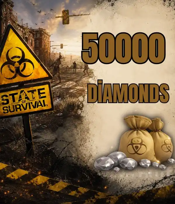 State of Survival 50000 Diamonds