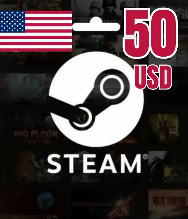 Código de billetera Steam de 50 USD