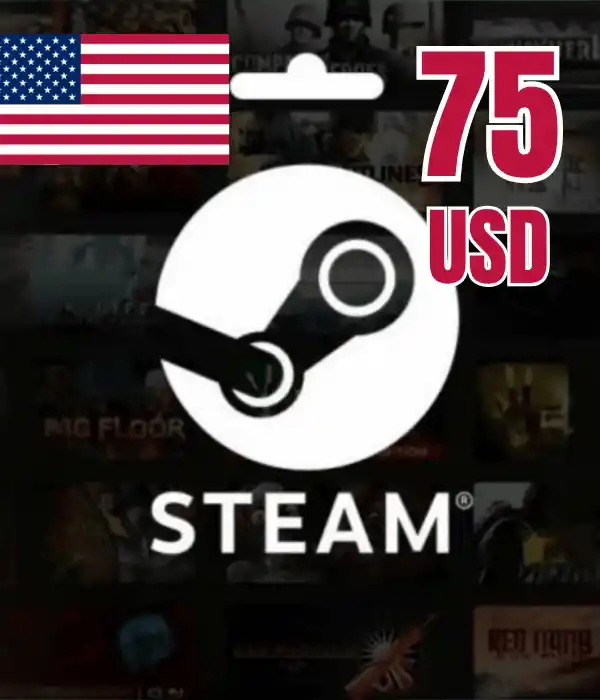 Código de billetera Steam de 75 USD