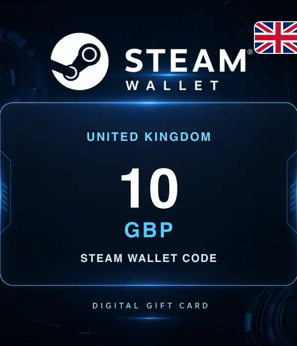 Steam UK 10 GBP