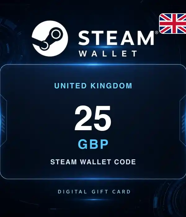 Steam UK 25 GBP