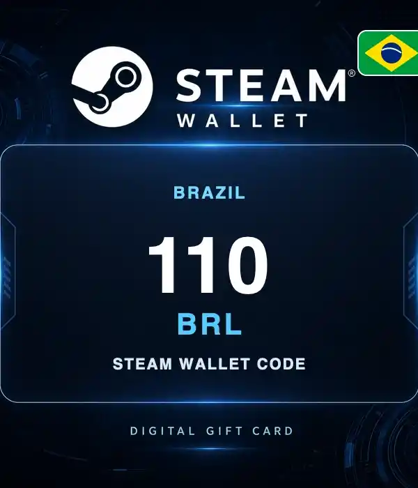 Steam Wallet 110 BRL BR