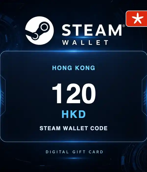 Steam Wallet 120 HKD HK