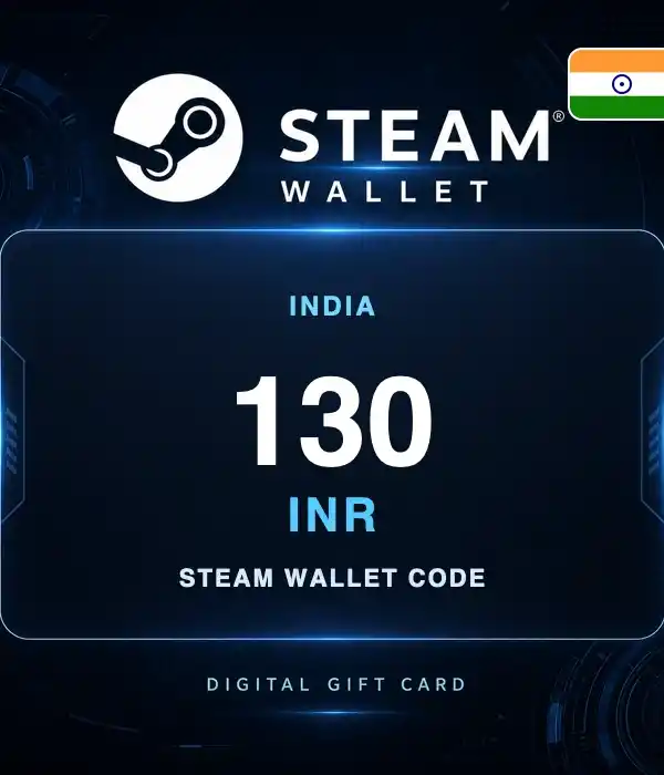 Steam Wallet 130 Rupee IN