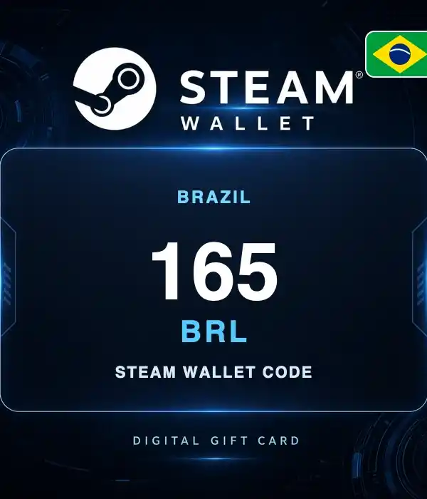 Steam Wallet 165 BRL BR