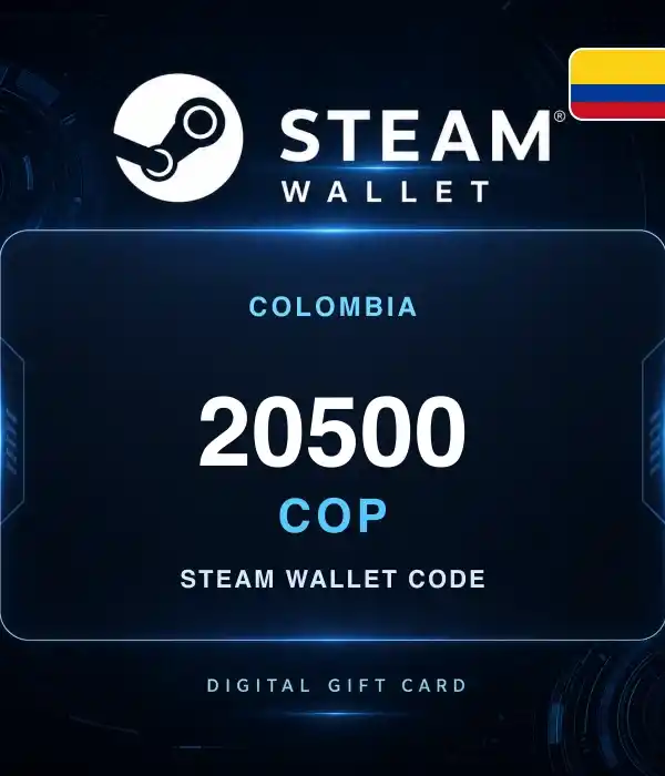 Steam Wallet 20500 COP CO