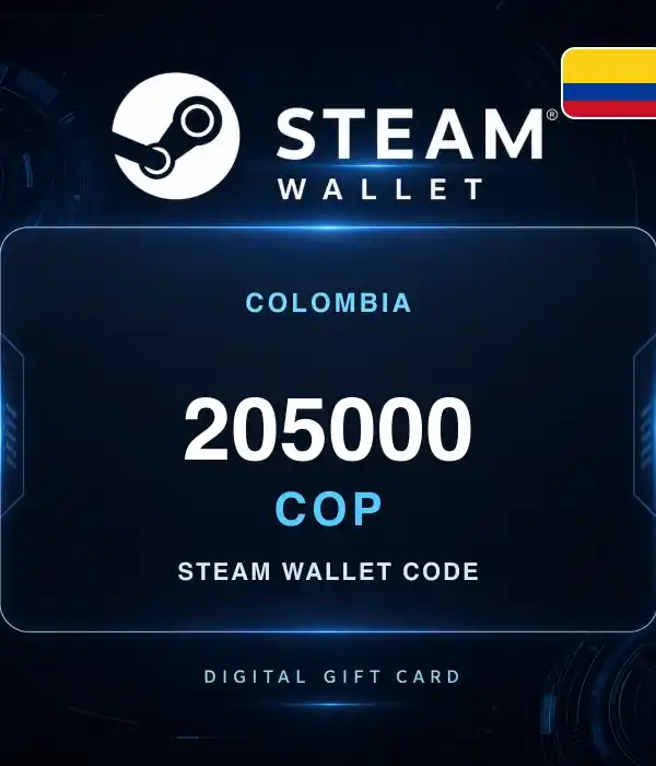 Steam Wallet 205000 COP CO