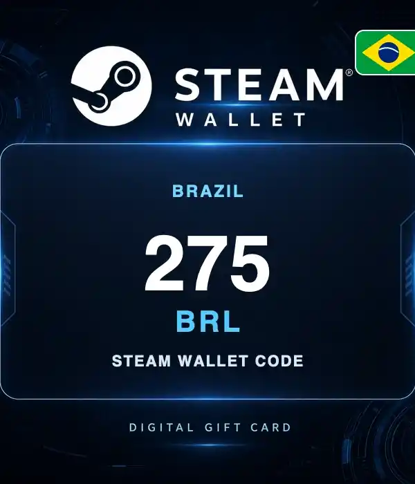 Steam Wallet 275 BRL BR