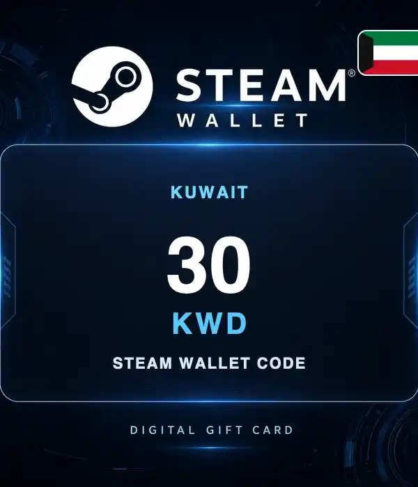 Steam Wallet 30 KWD KW