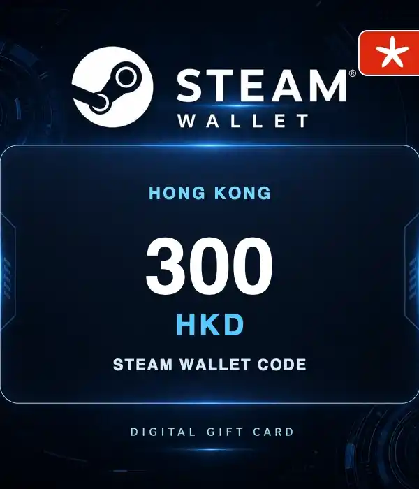 Steam Wallet 300 HKD HK