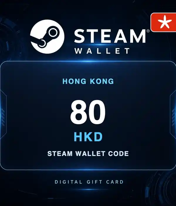 Steam Wallet 80 HKD HK