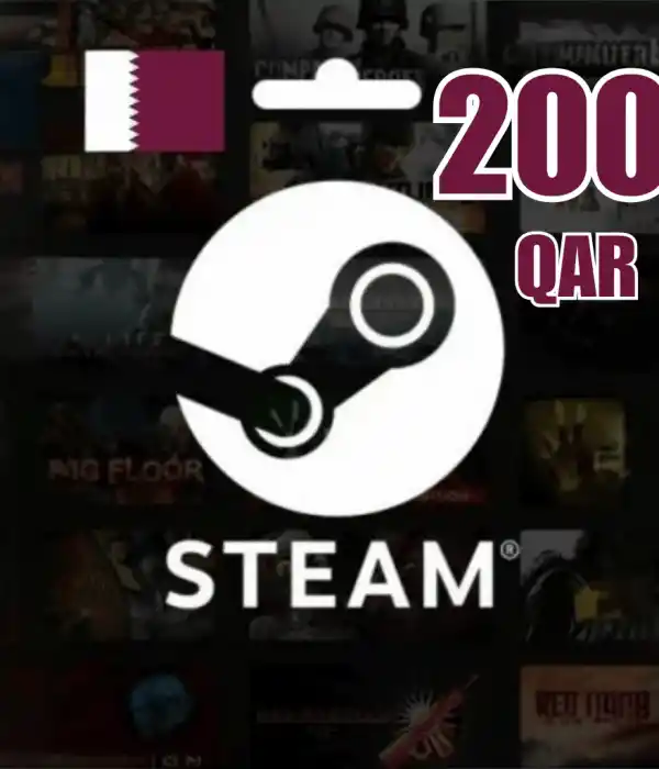 Steam Wallet Code 200 Qatari Riyal