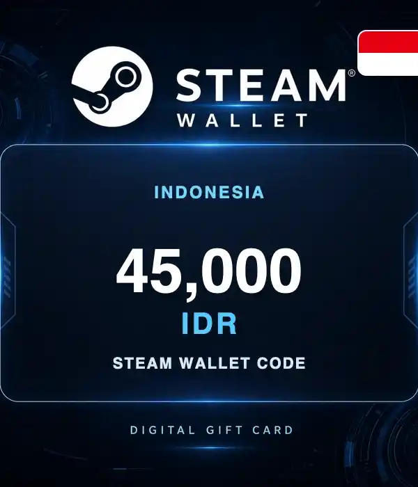 Steam Wallet Rp 45,000 ID