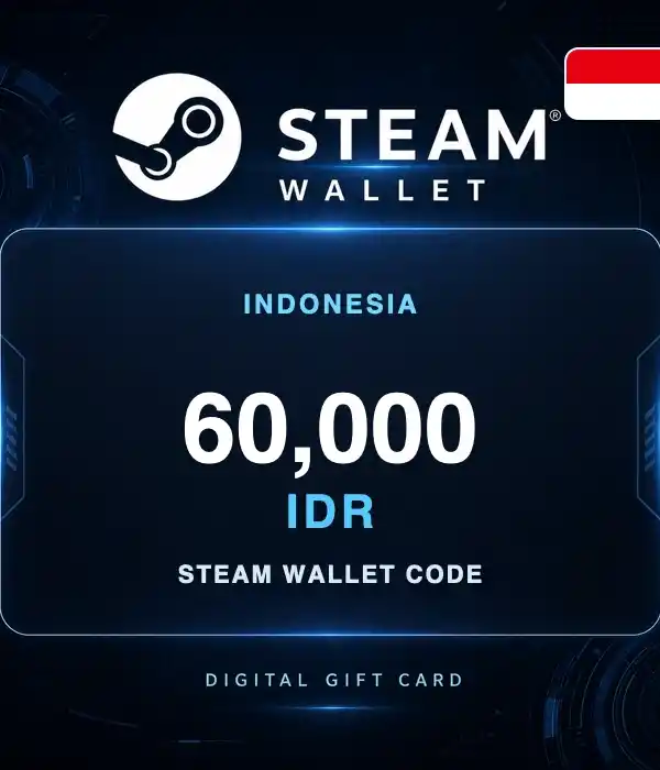 Steam Wallet Rp 60,000 ID