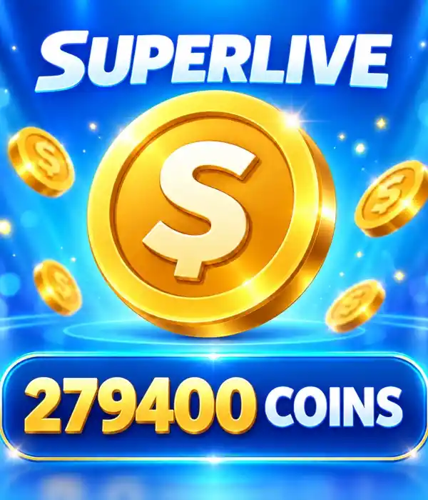 Superlive Top-Up 279400 Coins