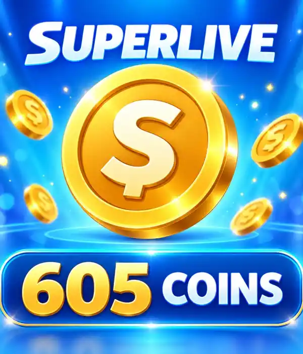 Superlive Top-Up 605 Coins