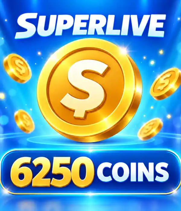 Superlive Top-Up 6250 Coins