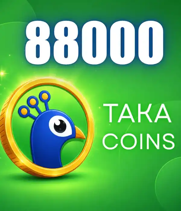 Taka 88000 Coins