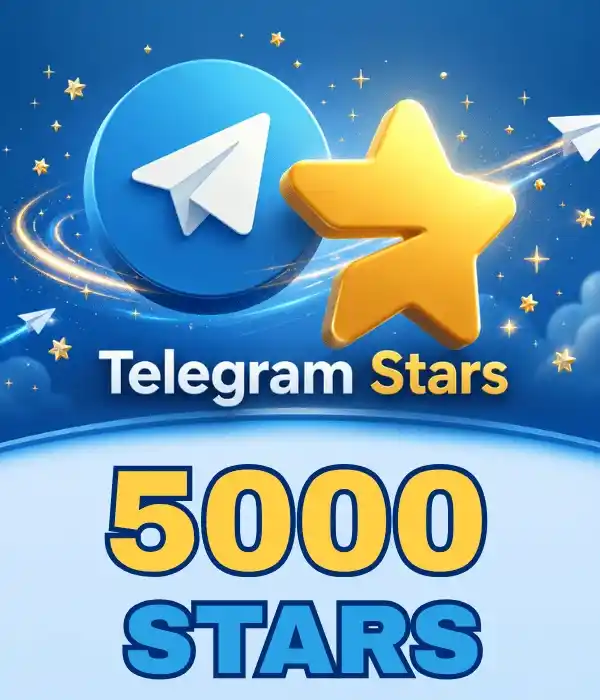 Telegram 5000 Stars