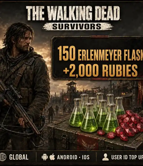 The Walking Dead: Survivors 150 Erlenmeyer Flask+2,000 Rubies