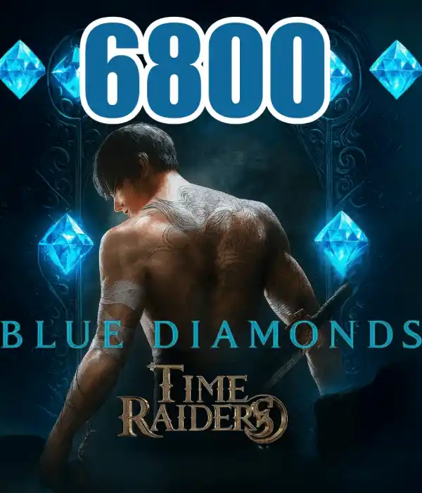 Time Raiders 6800 Сини диаманти